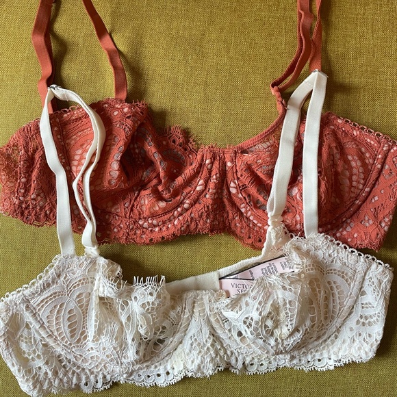 BRICK RED -Great condition VS bra dream angels 32B - Picture 1 of 8